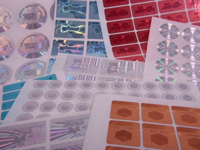 Custom Hologram Labels