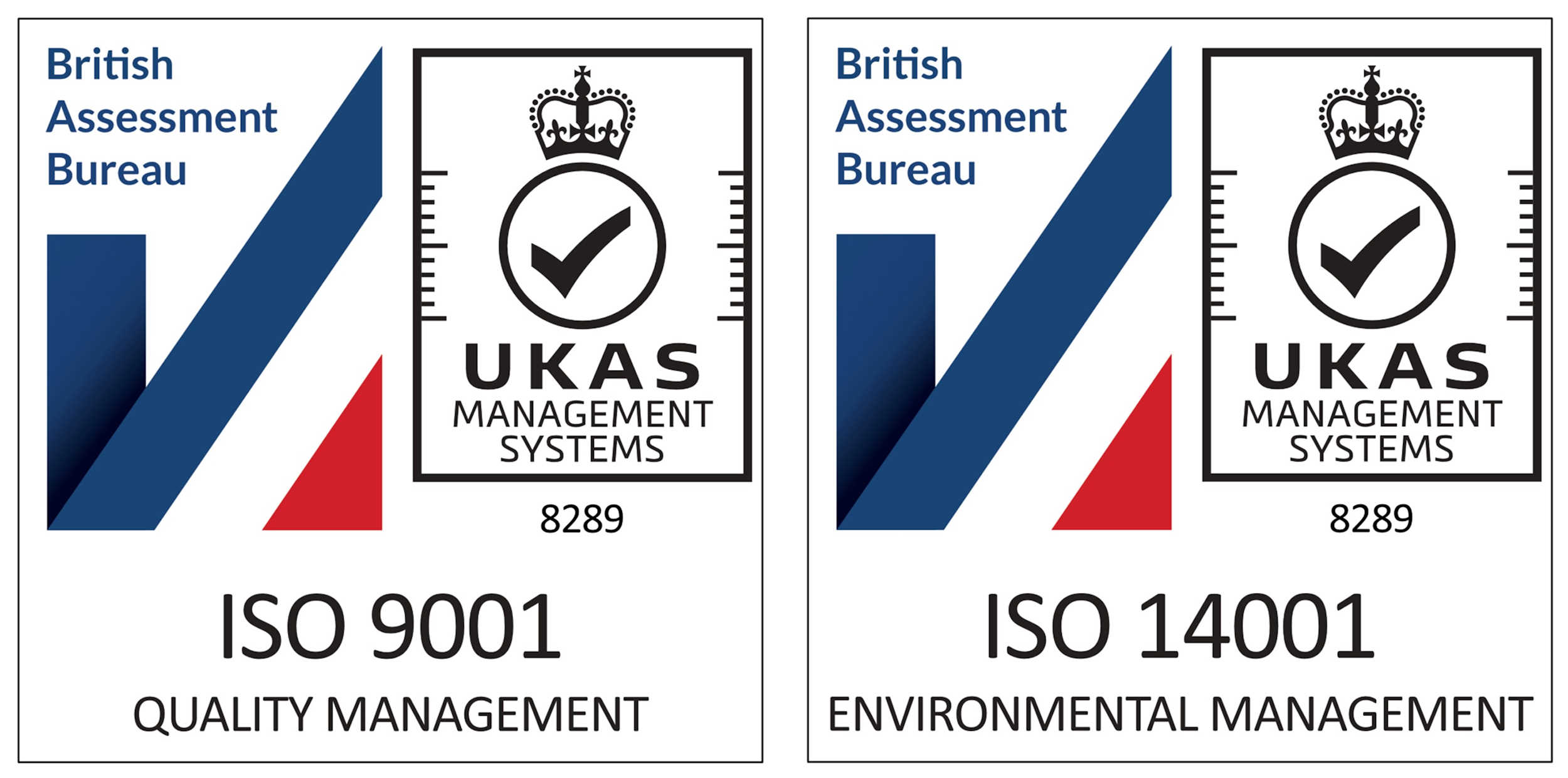 ISO Accreditation Logos 2023